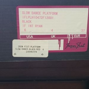 Iron fist skull heels